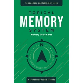 Topical Memory System Topical Memory System, Memory Verse Cards: Hide God's Word in Your Heart, (Paperback)