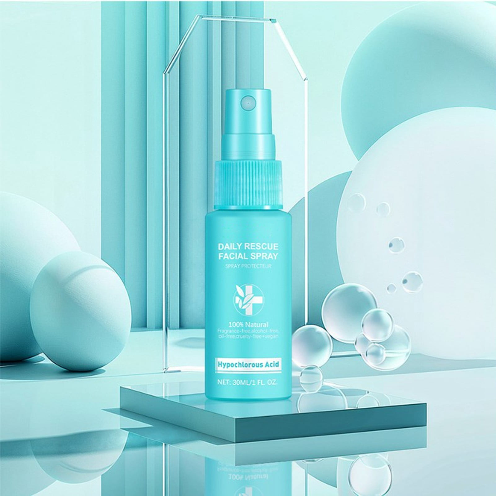 Topical Skin Spray Hypochlorous Acid Spray for Body & Face, Eyelid Cleanser, Facial Mist