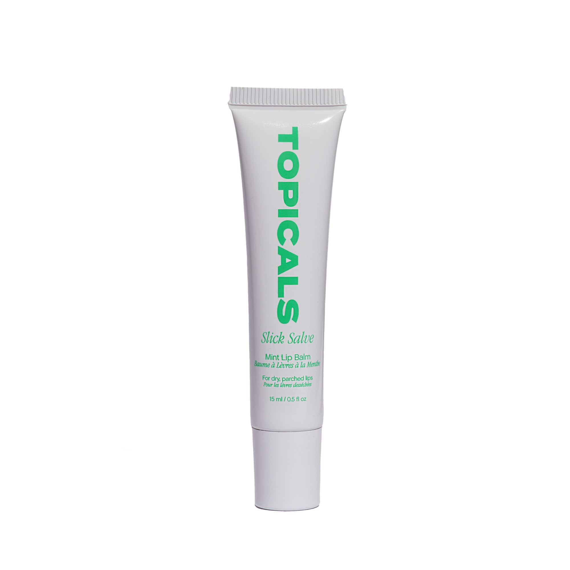 Topicals Slick Salve Mint Glossy Lip Balm Soothes Strengthens Barrier