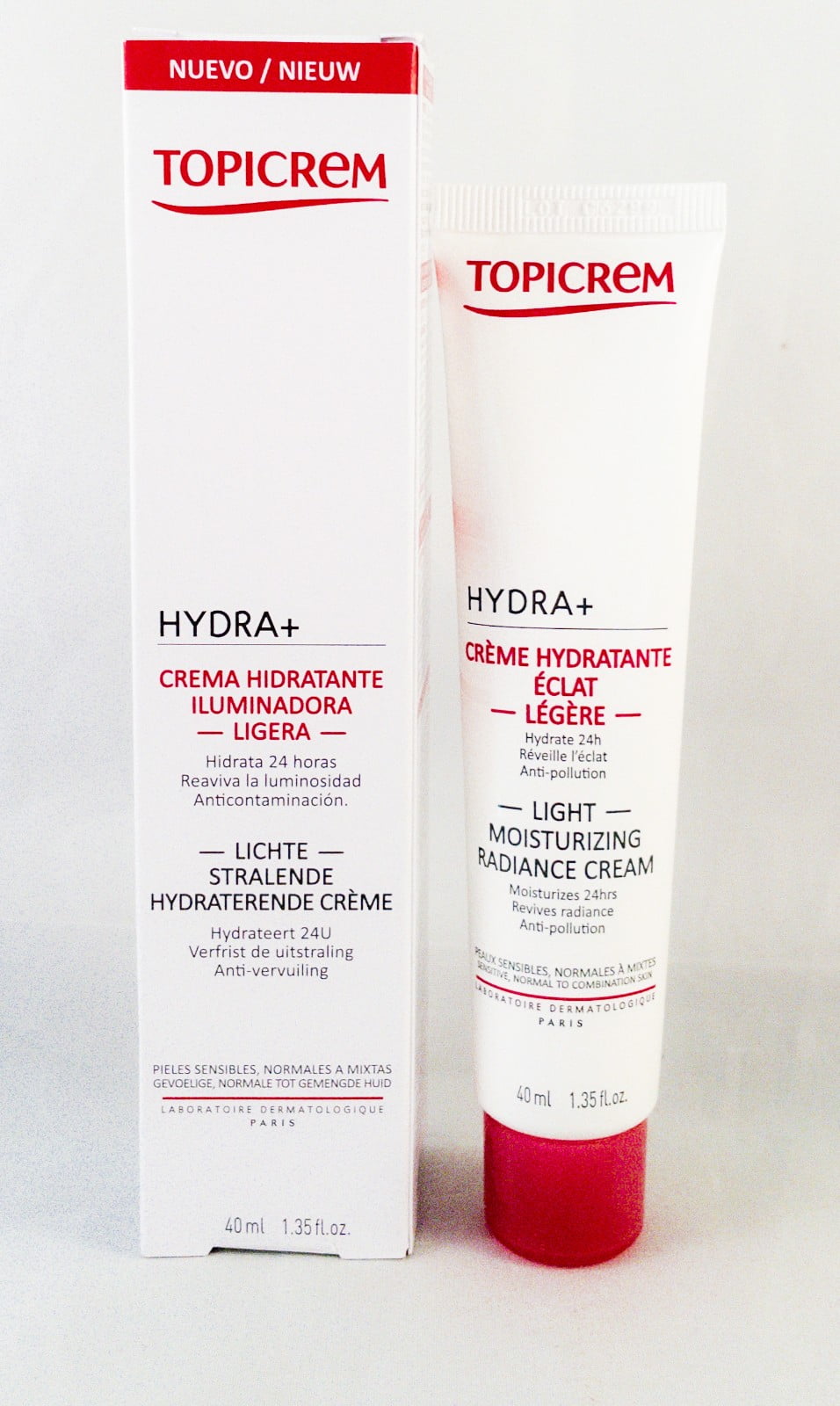 Topicrem Hydra+ Light Moisturizing Radiance Cream 40ml Topicrem Hydra+ Light Moisturizing Radiance Cream 40ml