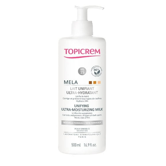 TOPICREM MELA Unifying Ultra-Moisturizing Milk 500ml