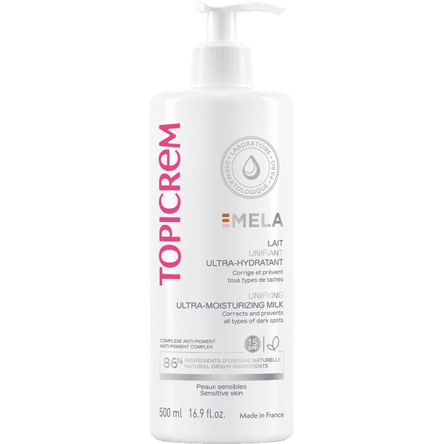 Topicrem Mela Brightening Lotion, Ultra Moisturising Body Milk, 500 ml ...