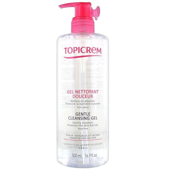 Topicrem Sensitive and Dry Skin Gentle Nettoyant Cleansing Gel 500 ml