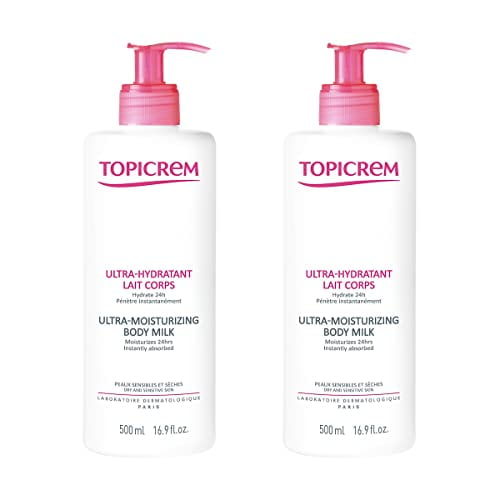 Topicrem Ultra-Moisturizing Body Milk 2 x 500ml