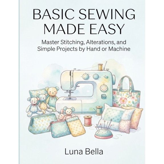 Topics Made Easy Basic Sewing Made Easy: Master Stitching, Alterations, and Simple Projects by Hand or Machine, Book 1, (Paperback)