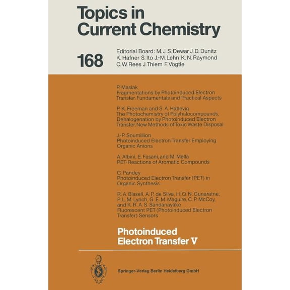 Topics in Current Chemistry Photoinduced Electron Transfer V, Book 168, (Paperback)
