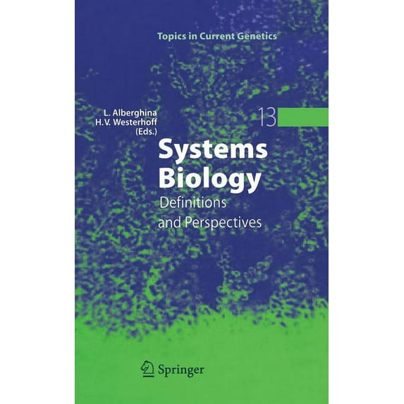 Topics in Current Genetics Systems Biology: Definitions and Perspectives, Book 13, (Hardcover)
