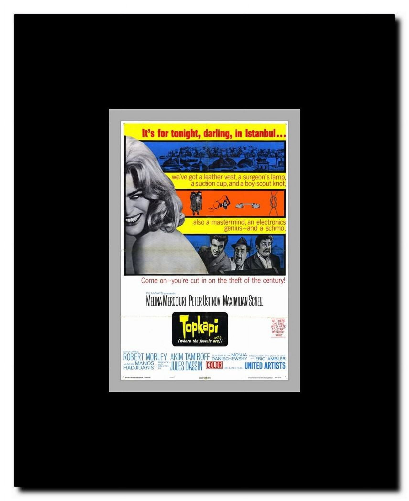 Topkapi Framed Movie Poster