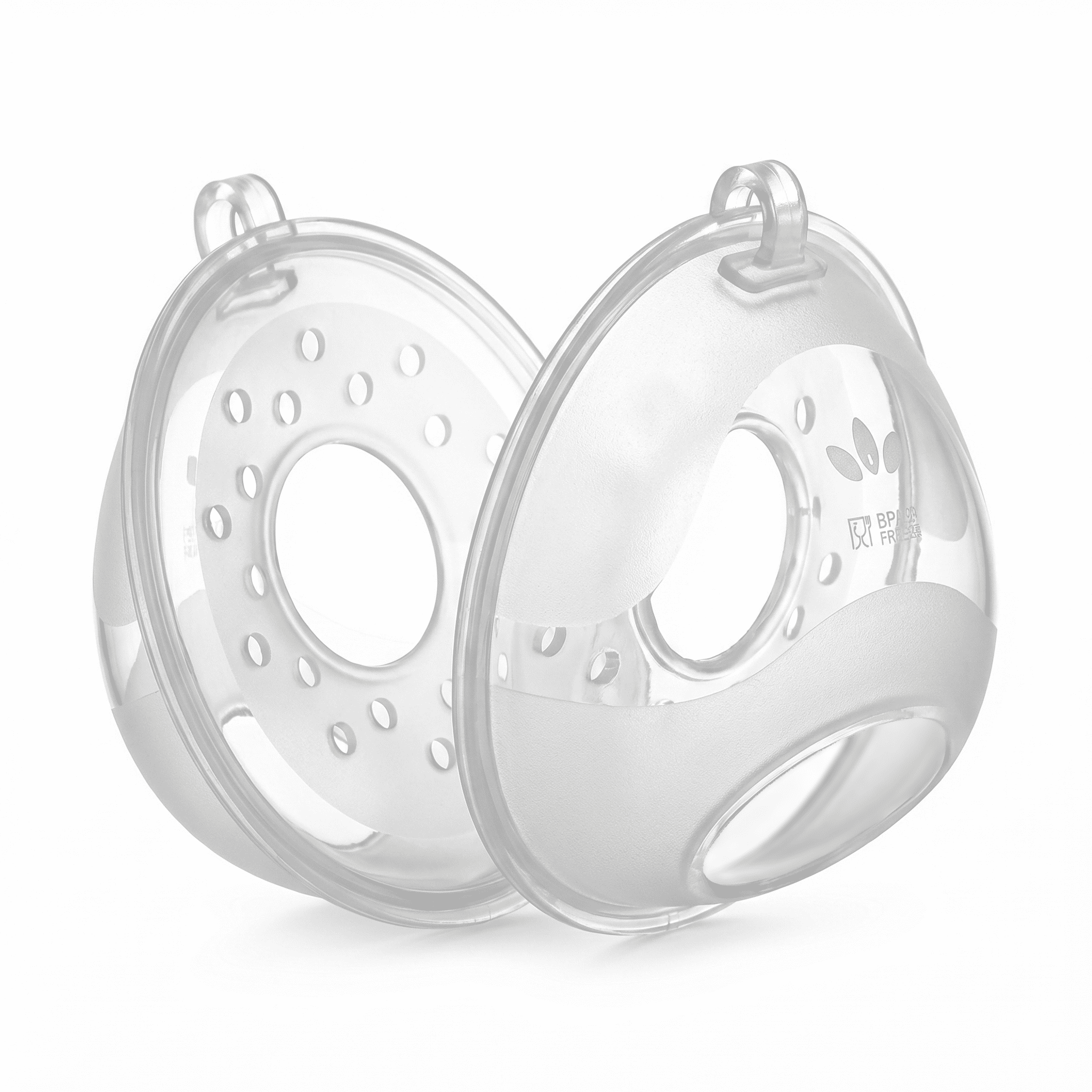 Topkech 2PCS Soft Silicone Breast Milk Collector - Reusable Shells for ...