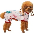 thumbnail image 1 of Topkins Dog Pajamas, Puppy Pjs, Dog Onesie, Dog Clothes with Animal Pattern for Small Medium Dogs, XS, 1 of 7