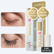 Toplash Eyelash Growth Serum and Eyebrow Enhancer , Boost Longer and Thicker Looking Lashes and Brows XL 6ml