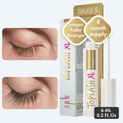 Toplash Eyelash Growth Serum and Eyebrow Enhancer , Boost Longer and Thicker Looking Lashes and Brows XL 6ml