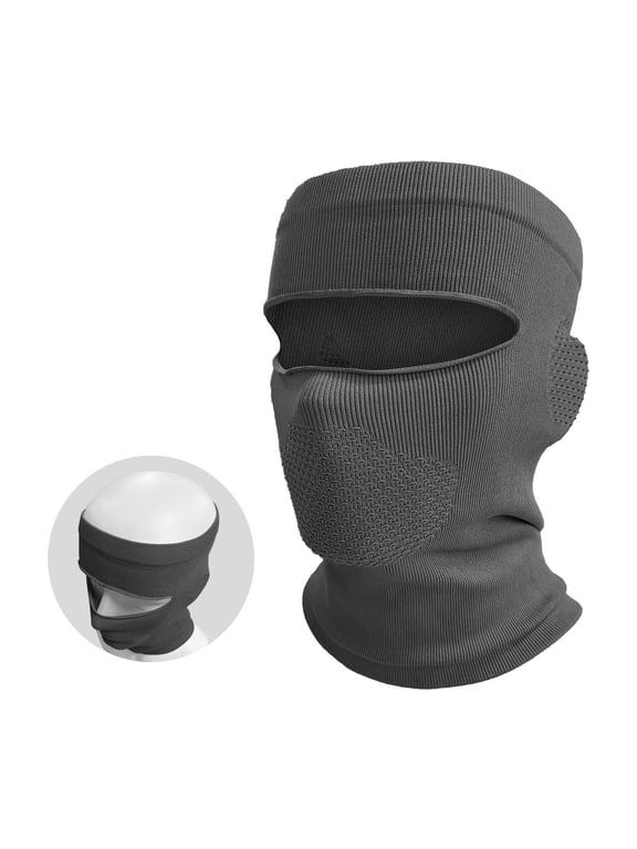Topless Balaclava: Ski/Motorcycle Mask, Breathable Vents, Comfort-Fit, Keeps Hairstyle Intact,Fits Skiing & Motor
