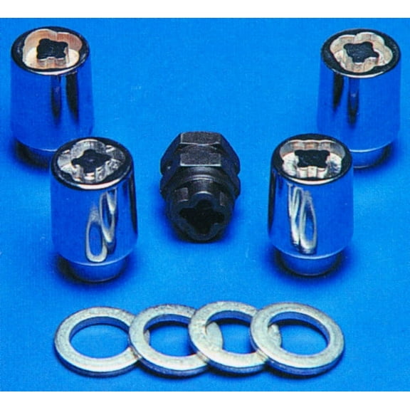 Topline Products C140905 Chrome 1.25" Standard Acorn Wheel Locks 14Mm X 1.50"