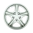 thumbnail image 1 of Topline Products C80135-15S Silver 15" ABS Wheel Cover | Universal Hubcap | High Impact Strength | Heat-Resistant | Pack of 4, 1 of 6