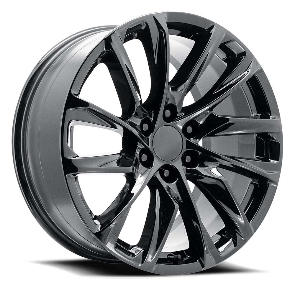Topline Replicas - V1193 2020 Escalade Platinum Gloss Black Wheel ...