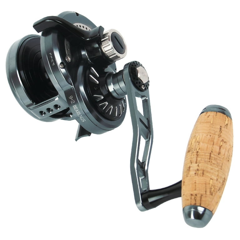 Topline Tackle Slow Pitch Jigging Reel TF400 Right Hand Lever Drag  Conventional Reel