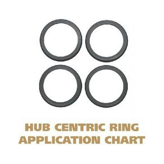Topline Wheel C726710 72.62 mm Outside Dia. 67.10 mm Inside Dia. Hub Centric Ring
