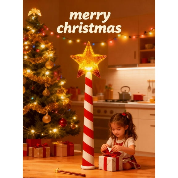 Christmas Tree Light Control Wand , Magic Wand Christmas Light Controller, Christmas Tree Remote Control Wand for Christmas Party Gift(Include 1 Contorller + 1 Receiver)