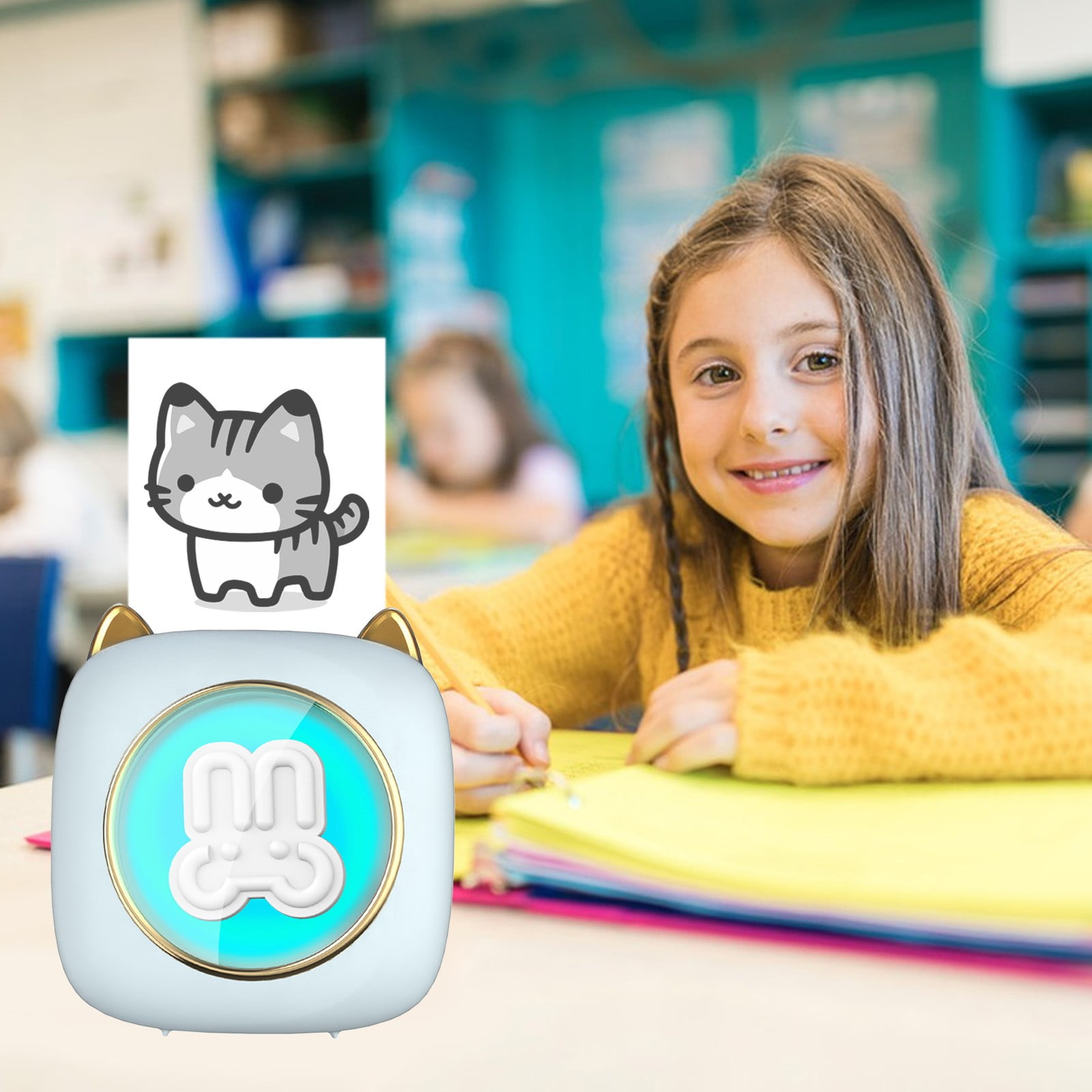 Topliu Cool Lighting Mini Portable Printing Clear Fast and Longlasting