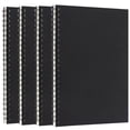 thumbnail image 1 of Toplive A5 Spiral Notebook Blank Diaries and Journals, Black, 7.9 in x 5.5 in, 116 Pages  for Home Office Supplies, 1 of 7