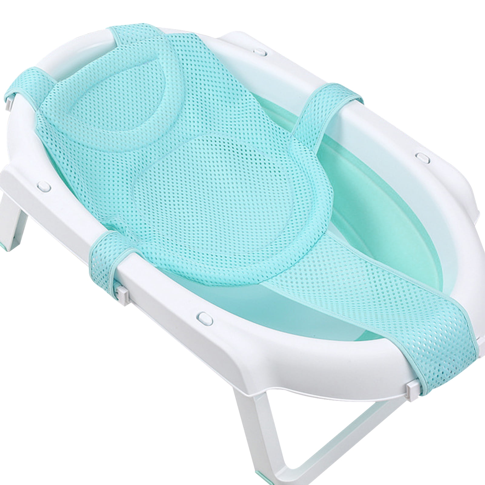 Toplive Newborn Baby Bath Seat Support Net, NonSlip Tub Cushion