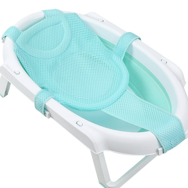 Toplive Newborn Baby Bath Seat Support Net, NonSlip Tub Cushion