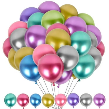 Elalove 110 X Latex Balloons 27 Cm - Multicolour Kit For