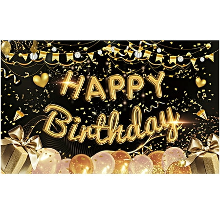 Toplive Happy Birthday Party Banners Multicolor, 5.6 oz