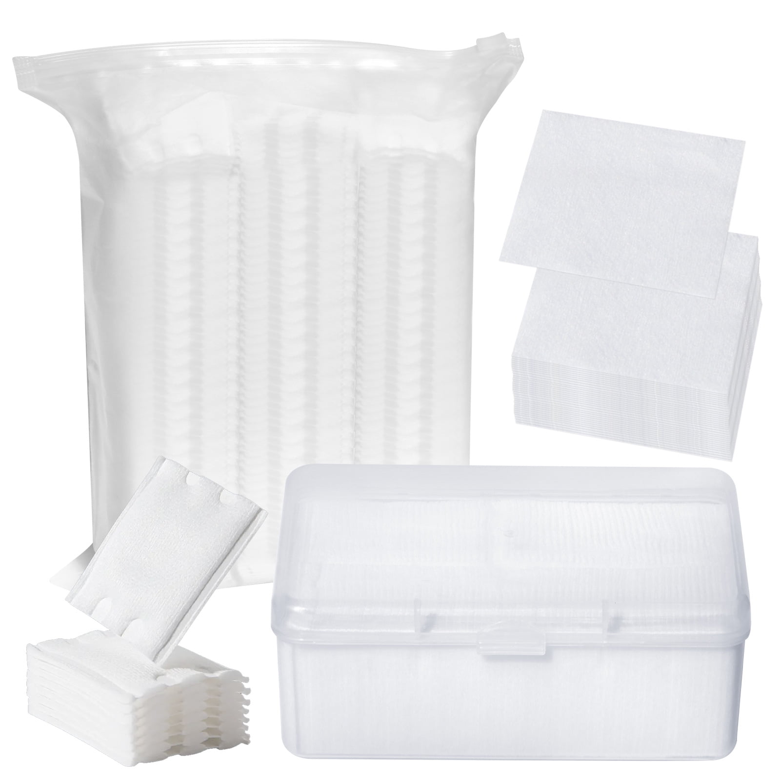 Toplive Makeup Cotton Pads,Facial Eye Makeup Remover Pads [Lint Free