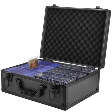 Toploader 35pt 3" x 4" Rigid Card Top loads Storage Box for ,With safety lock Settings,Sports Card Storage Boxes for Trading Cards,For PSA BGS SGC top loads sports card, waterproof hardboard box