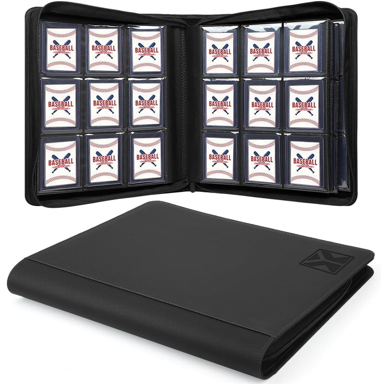 Toploader Binder, Holds 360 Toploaders, 9 Pocket Top Loader