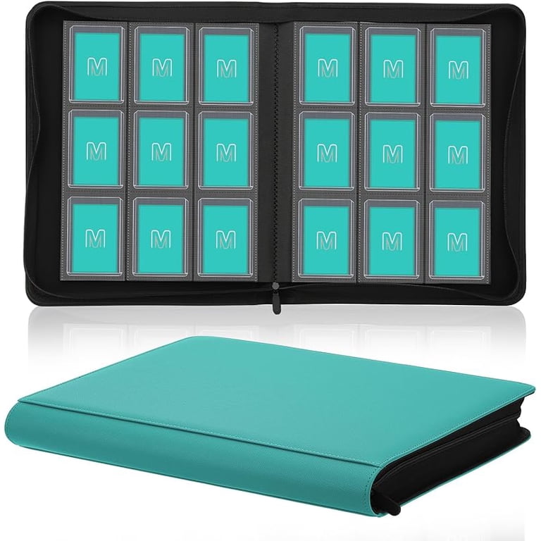 pokemon card binder 4x4 Legendary Protectors Toploader Binder, Holds 216 Toploaders, 9 Pocket, main image 0