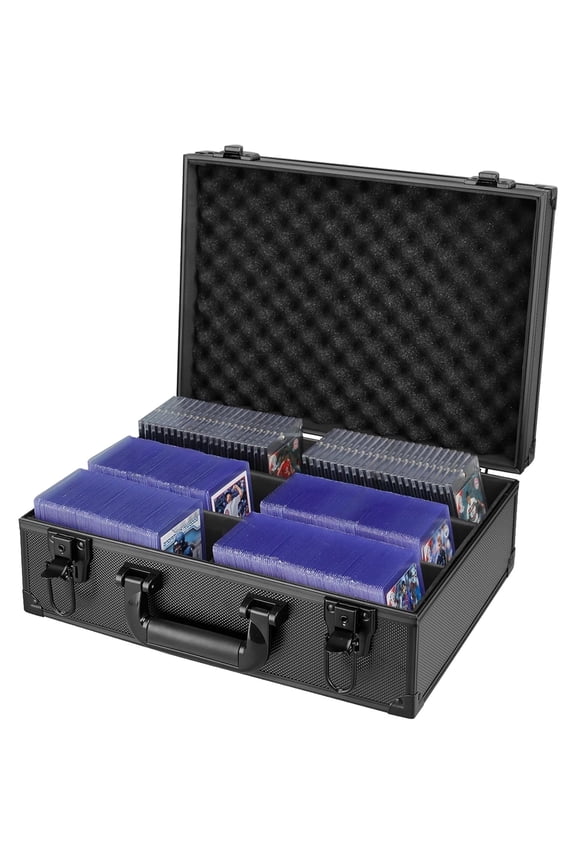 Toploader Storage Box for 3" x 4" 35pt Rigid Card, Top Loader Card Storage Hard Case, Sports Card Storage Boxes for Trading Cards, Top Loaders Holder (Holds 600+ Toploaders)