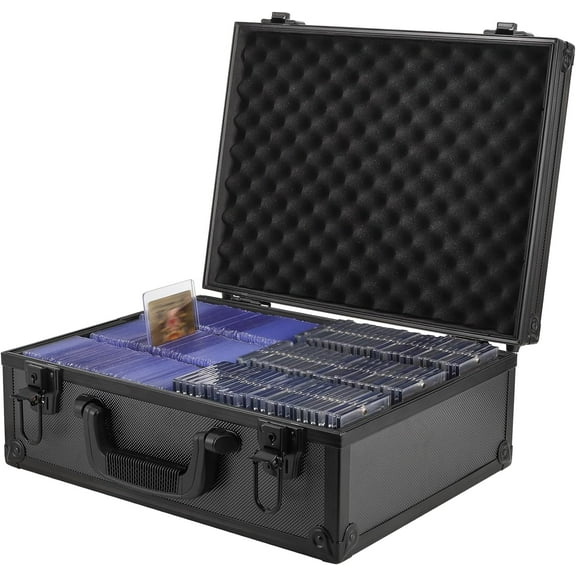 Toploader Storage Box for 3" x 4" 35pt Rigid Card, Top Loader Card Hard Case, Sports Boxes Trading Cards, Loaders Holder (Holds 600+ Toploaders)