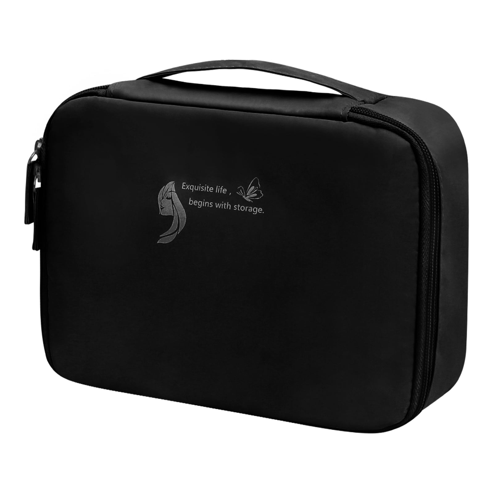 Toplve Toiletry Bag Makeup Bag for Travel, Large Capacity Cosmetic Bag Makeup Organizer Cosmetic