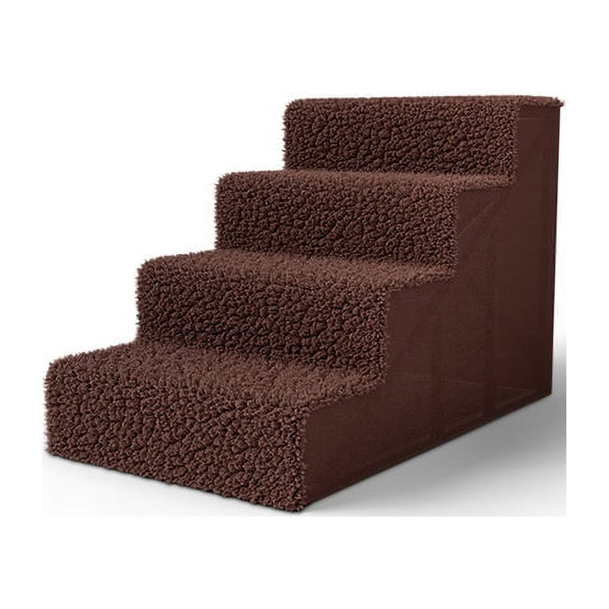 Topmart Dog Stairs, 4Steps Dog Steps for Bed,NonSlip Plastic Pet