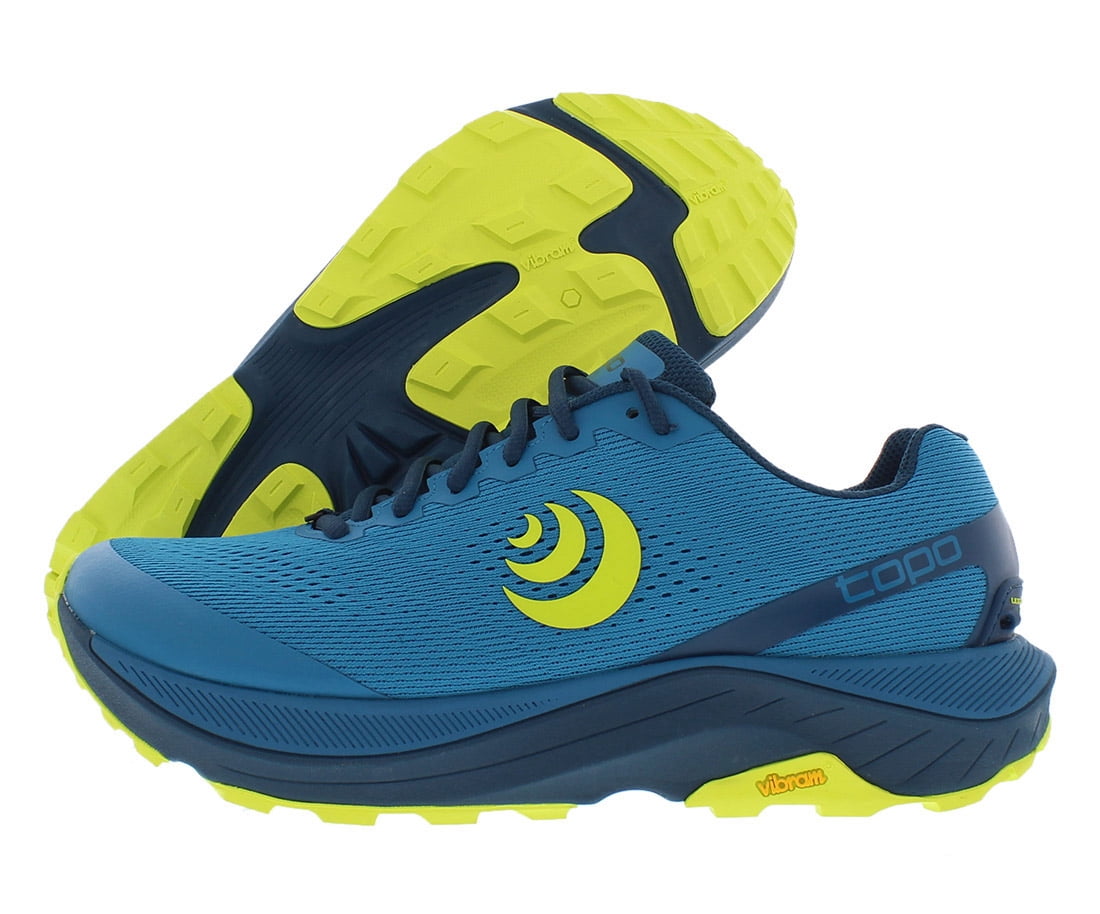 Topo Athletic Ultraventure 3 Mens Shoes Size 11.5, Color: Blue/Lime