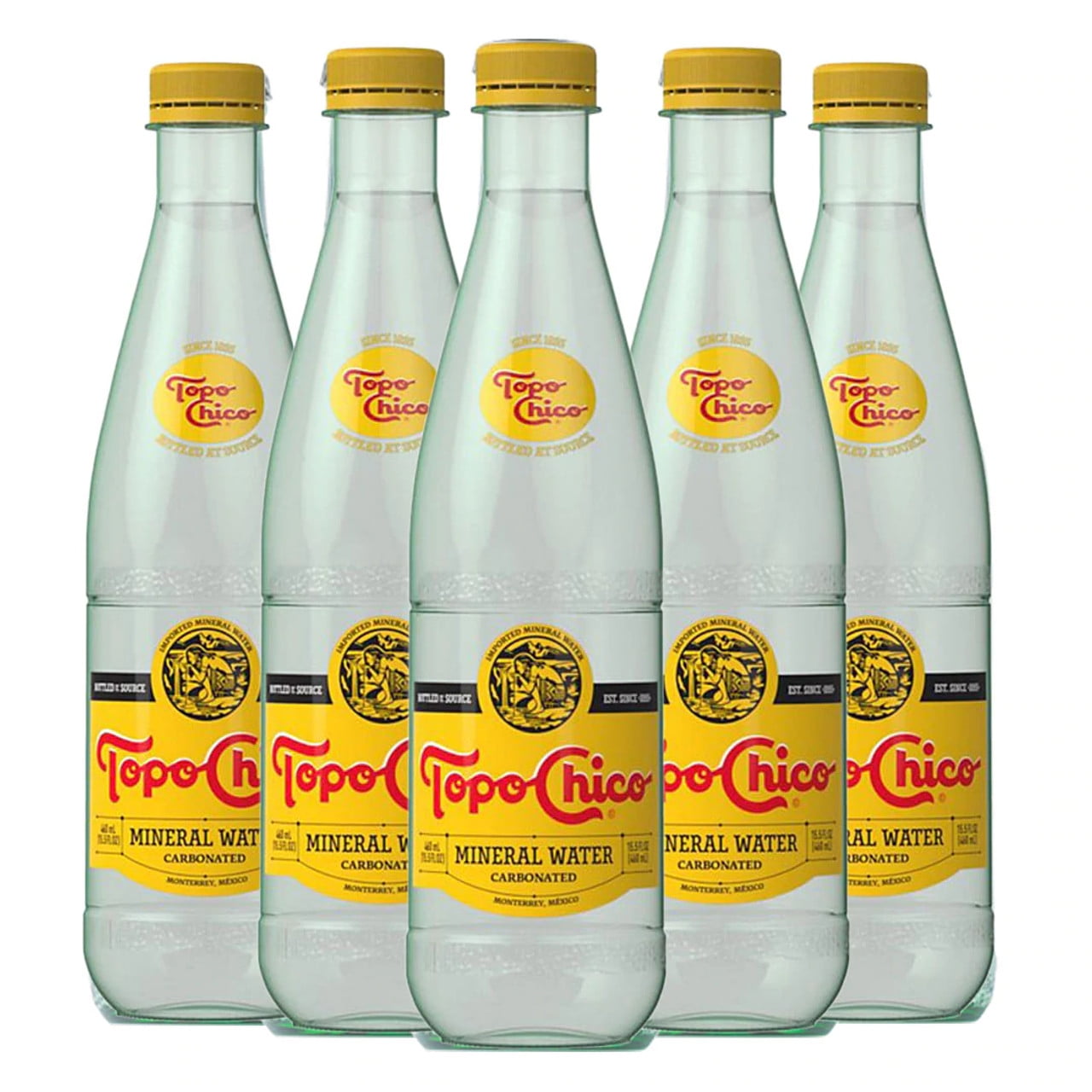 Topo Chico Agua Mineral Carbonated Mineral Water PET 15.5oz