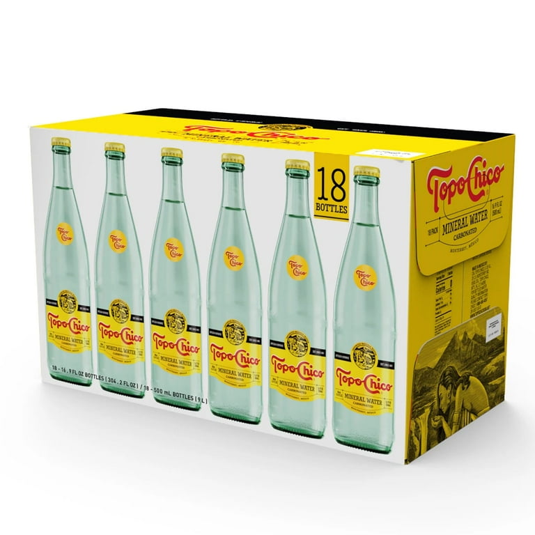 Topo Chico Topo Chico Mineral Water Glass Bottles, 12 fl. oz., 12