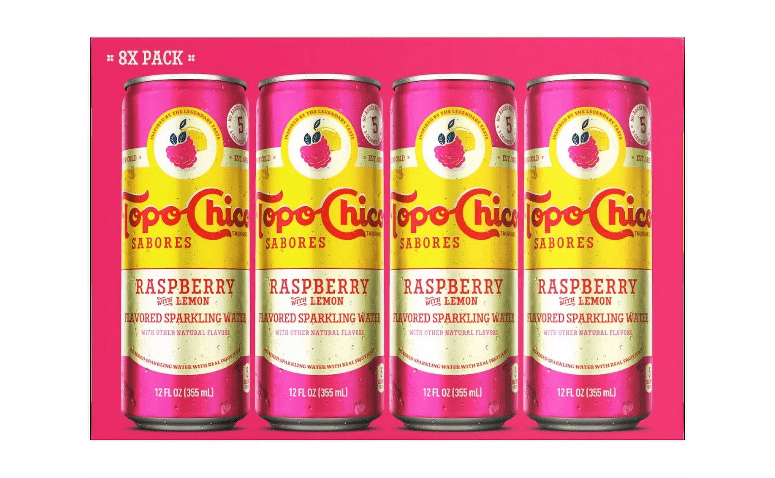Mialo Trusted Trader Topo Chico Sabores, Raspberry Lemon