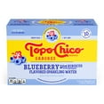 thumbnail image 1 of Topo Chico Sabores Blueberry with Hibiscus Extract Flavored Sparkling Water, 12 fl oz, 8 Pack Cans, 1 of 11