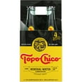 Topo Chico Sparkling Mineral Water Glass Bottles, 12 fl oz, 4 Pack