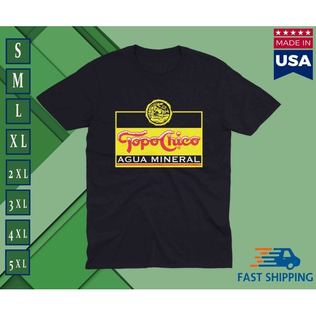 Topo Chico hard seltzer Logo tshirt USA MADE IN USA