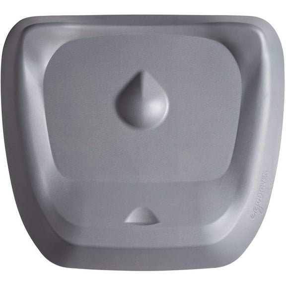 Topo Comfort Standing Desk Mat by | Not-Flat Anti-Fatigue Mat With Calculated Terrain | Office Accessories | Altostratus Grey