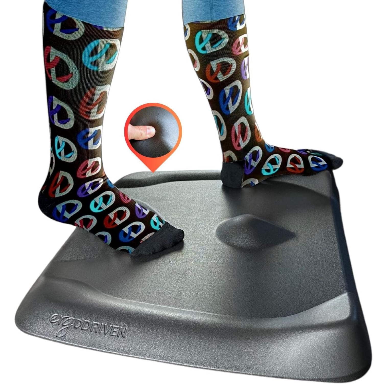 Ergodriven, Topo Comfort Mat, Anti-Fatigue, Micro and Macro