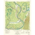 thumbnail image 1 of Topographical Map - Artonish Mississippi Quad - USGS 1967 - Vintage Wall Art, 1 of 4
