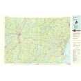 thumbnail image 1 of Topographical Map - Augusta Maine Quad - USGS 1984 - Vintage Wall Art, 1 of 4