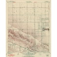thumbnail image 1 of Topographical Map - Del Sur California Quad - USGS 1937 - Vintage Wall Art, 1 of 4