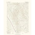 thumbnail image 1 of Topographical Map - Dugout Ranch Wyoming Quad - USGS 1973 - 23 x 29.29 - Vintage Wall Art, 1 of 5